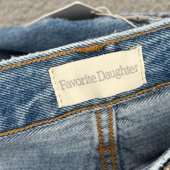 Favorite Daughter The Sunny Denim Maxi Skirt NWT Size 25 - Picture 12 of 16